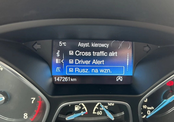 Ford Focus cena 38900 przebieg: 147000, rok produkcji 2015 z Wałbrzych małe 742